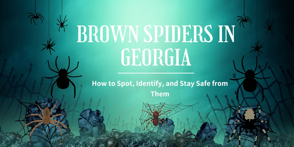 4 Types of Brown Spiders in Georgia: How to Spot, Identify, and Stay Safe from Them