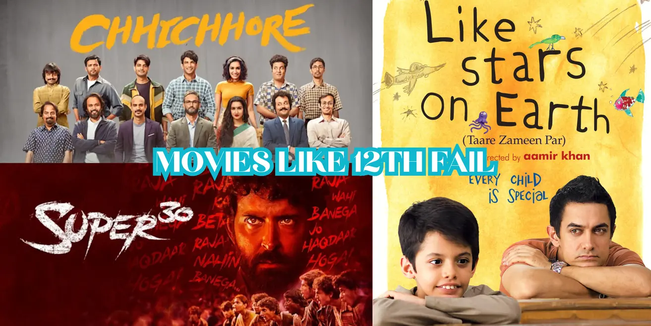 Searching for Movies Like 12th Fail? Check Out These Motivational Movies That Will Keep You Hooked!