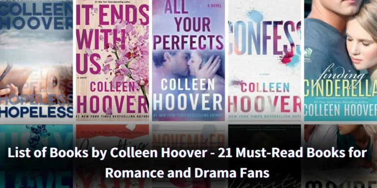 List of Books by Colleen Hoover